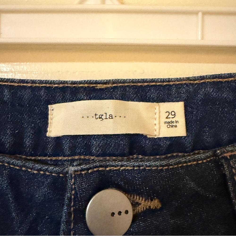Women's Tgla Blue Jeans - Picture 6 of 14